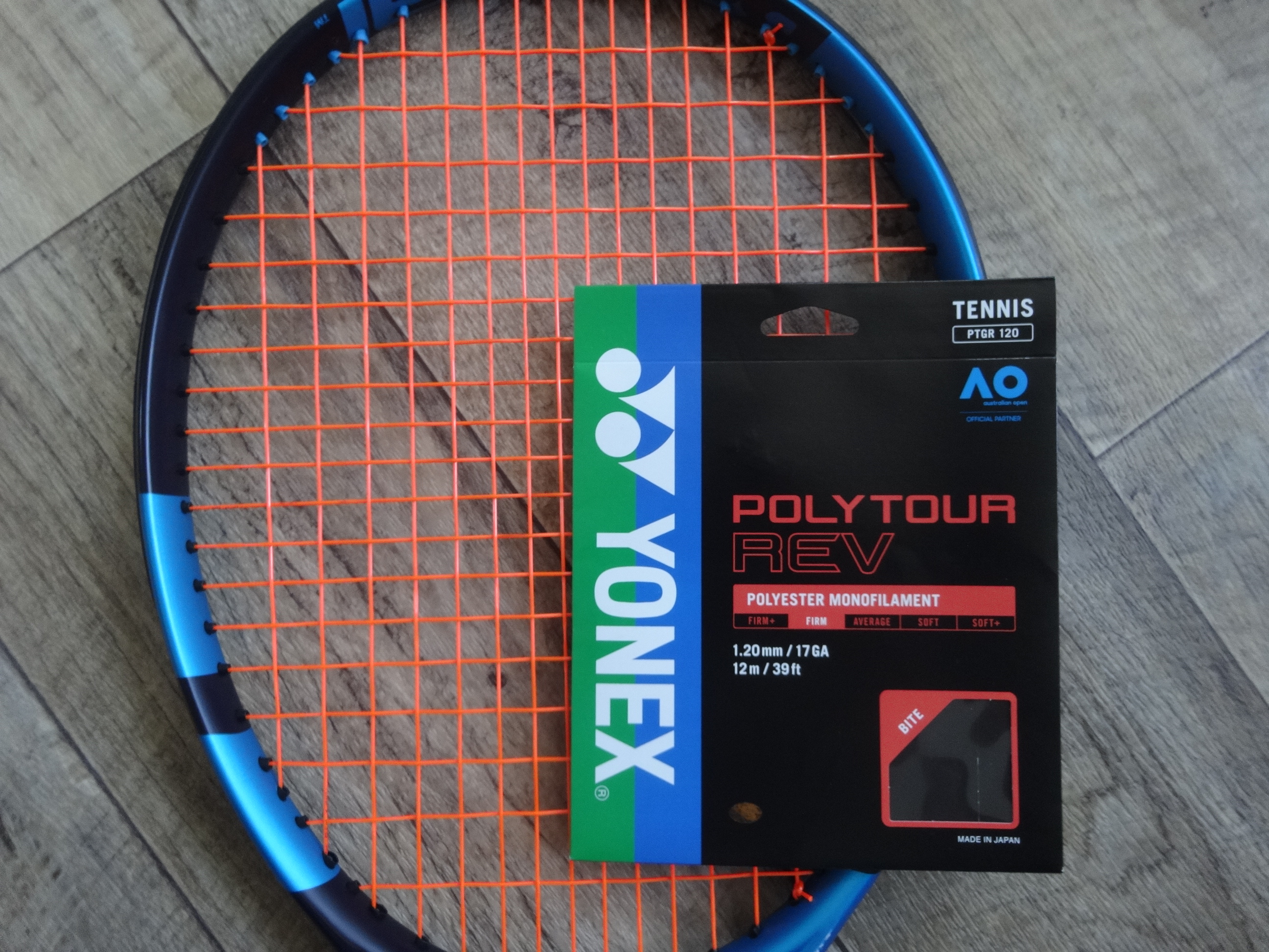 春夏新作モデル YONEX ヨネックス PTGR120-039 ポリツアーレブ１２０ テニス用品 ガット ストリングス 硬式 